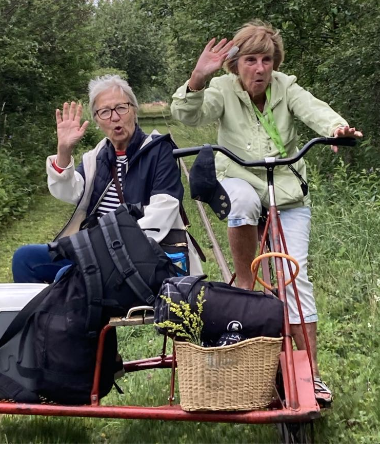 Dressincykling på Österlen
